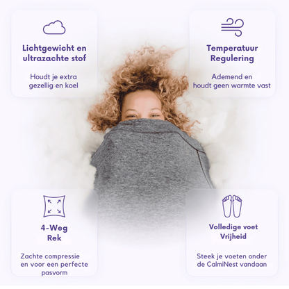 CalmiNest™ - Compressie voor een goede nachtrust