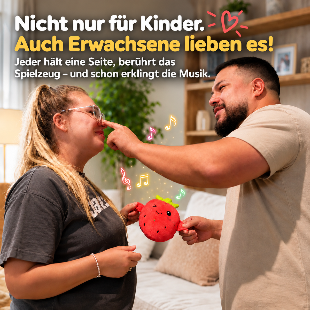 KicherKumpel™ – Das interaktive Spielzeug, das die ganze Familie zum Lachen bringt!