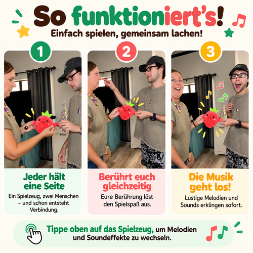 KicherKumpel™ – Das interaktive Spielzeug, das die ganze Familie zum Lachen bringt!